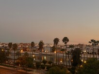 View from terrace bar