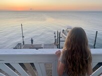 The sunsets were spectacular.