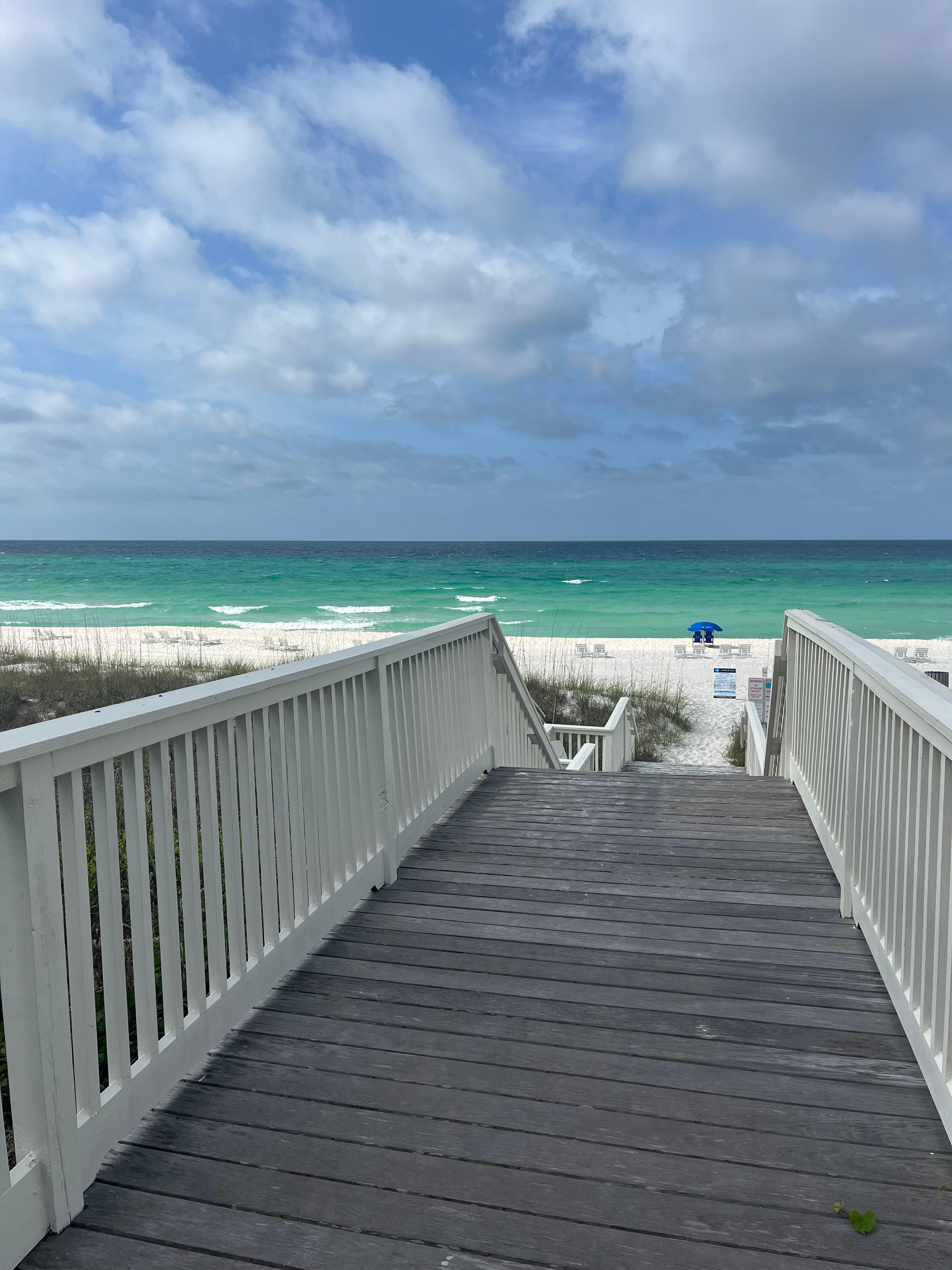 Walkway to the Gulf. 
