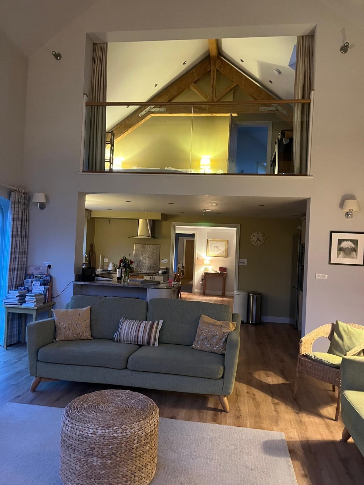 View of the mezzanine