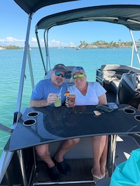 Rented a pontoon, great way to enjoy the bay.