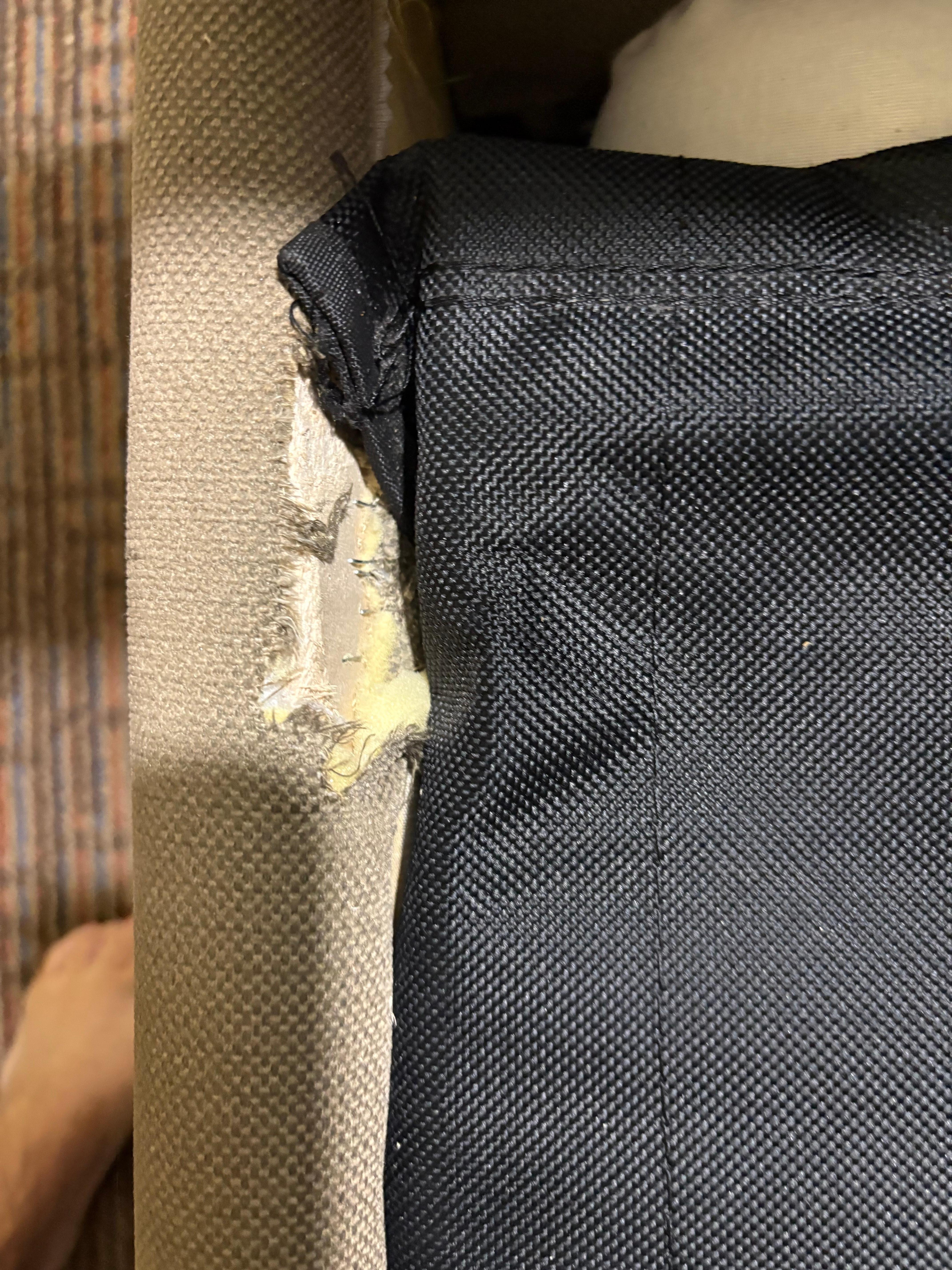 Looks like something has been chewing