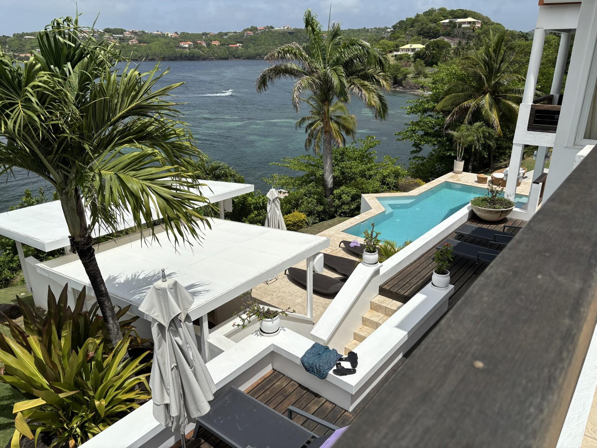 partial of the villa