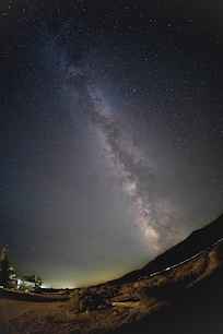 Summer night at Olancha, CA