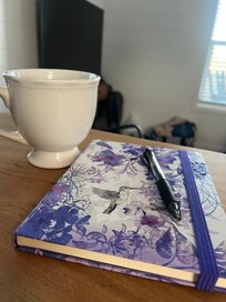 Prayer time was extra special here!! So quiet.