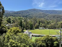 View from front veranda on a beautiful fine day