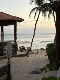 Beach bar outside of our room