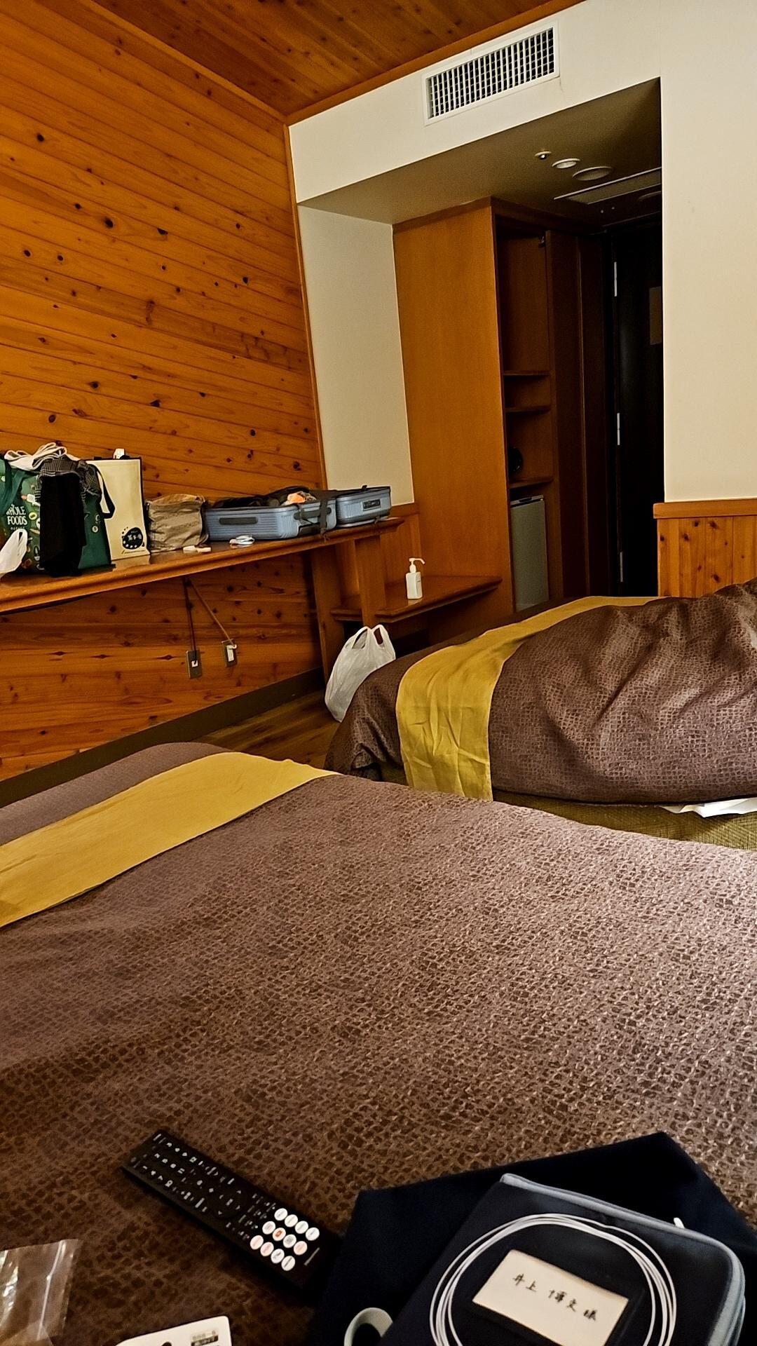 部屋は広くてゆったりできた