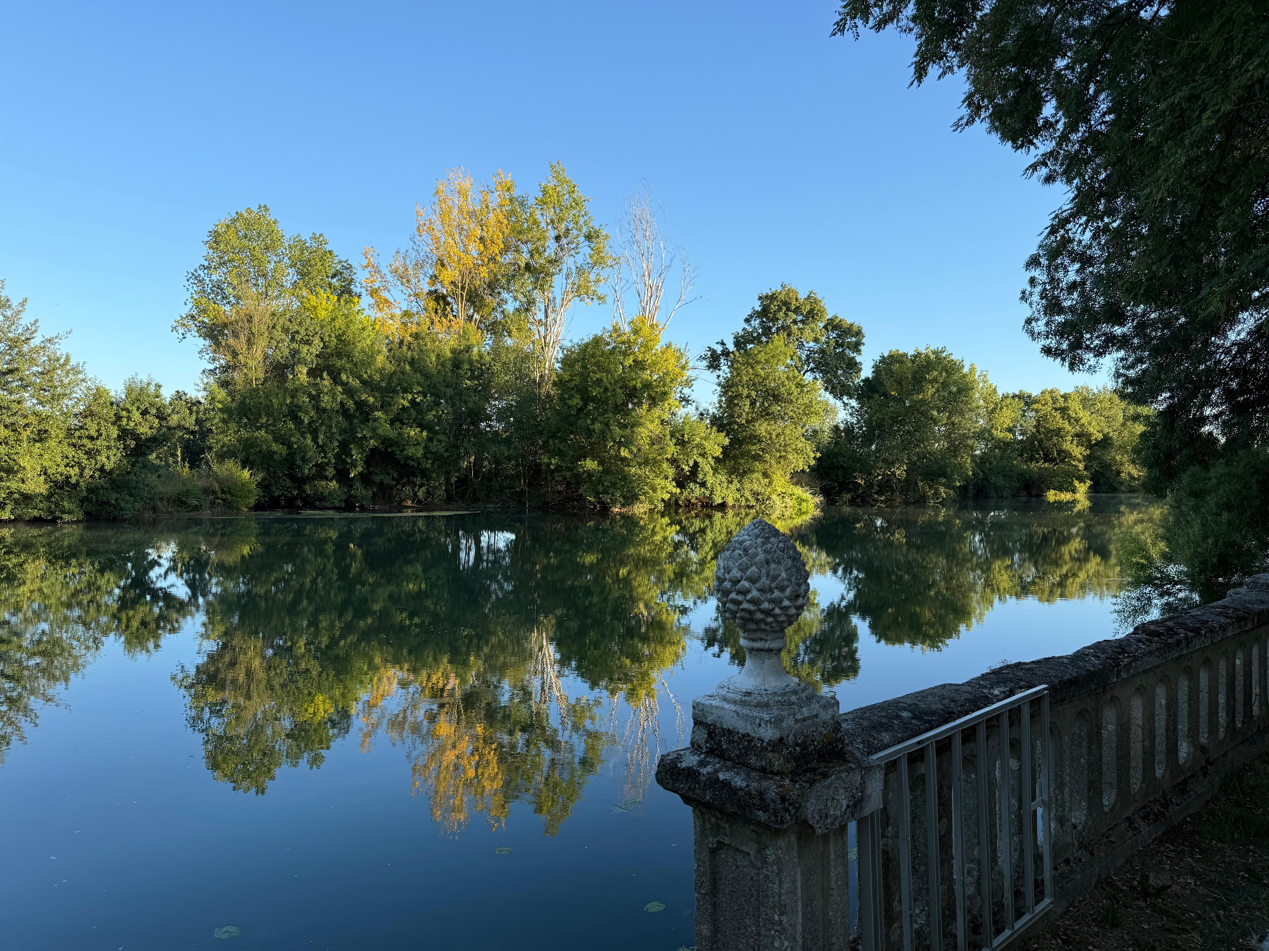 De Loir in de ochtendzon