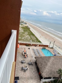 From 7 th floor pool and Tiki bar