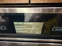 Oven was broken - Error Message
