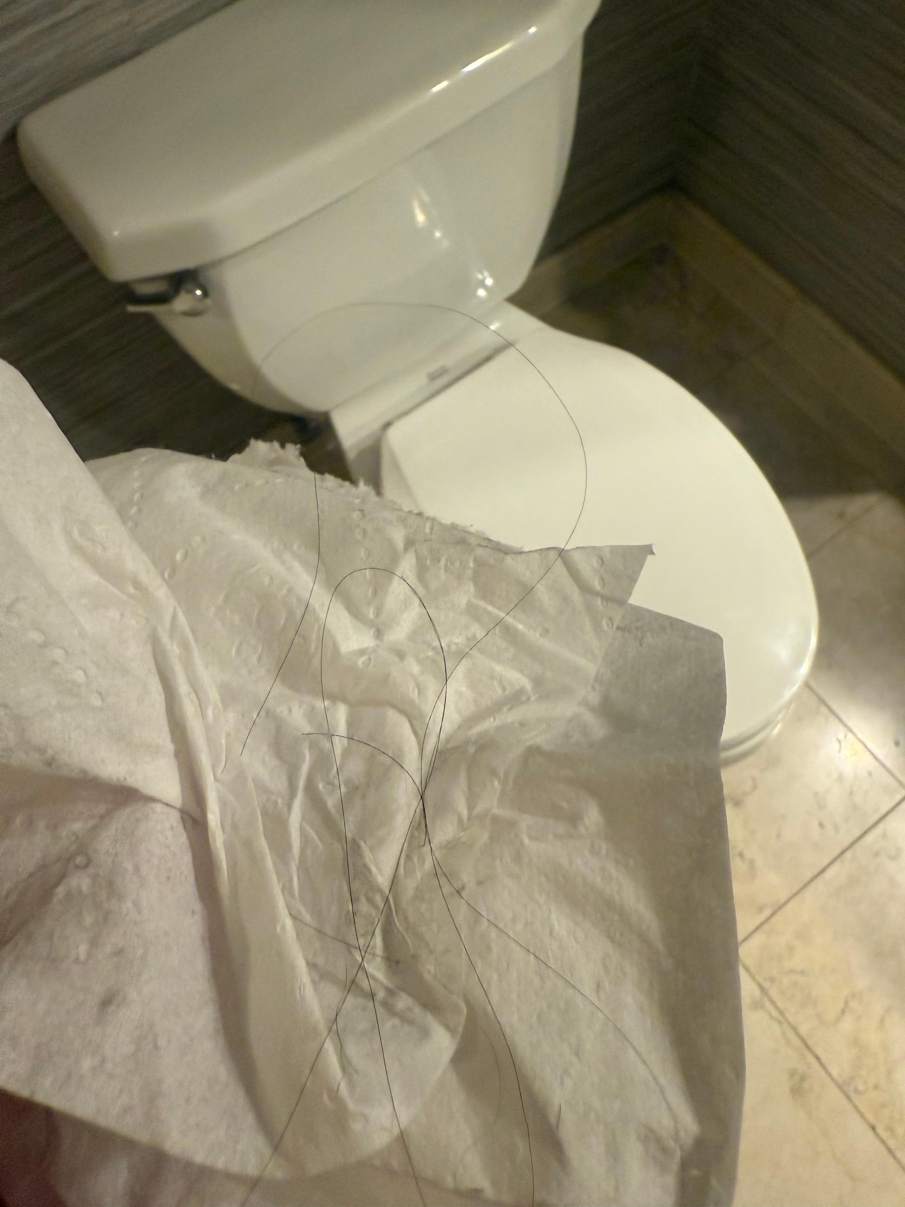 Das waren die letzten schwarzen Haare am Tag 2