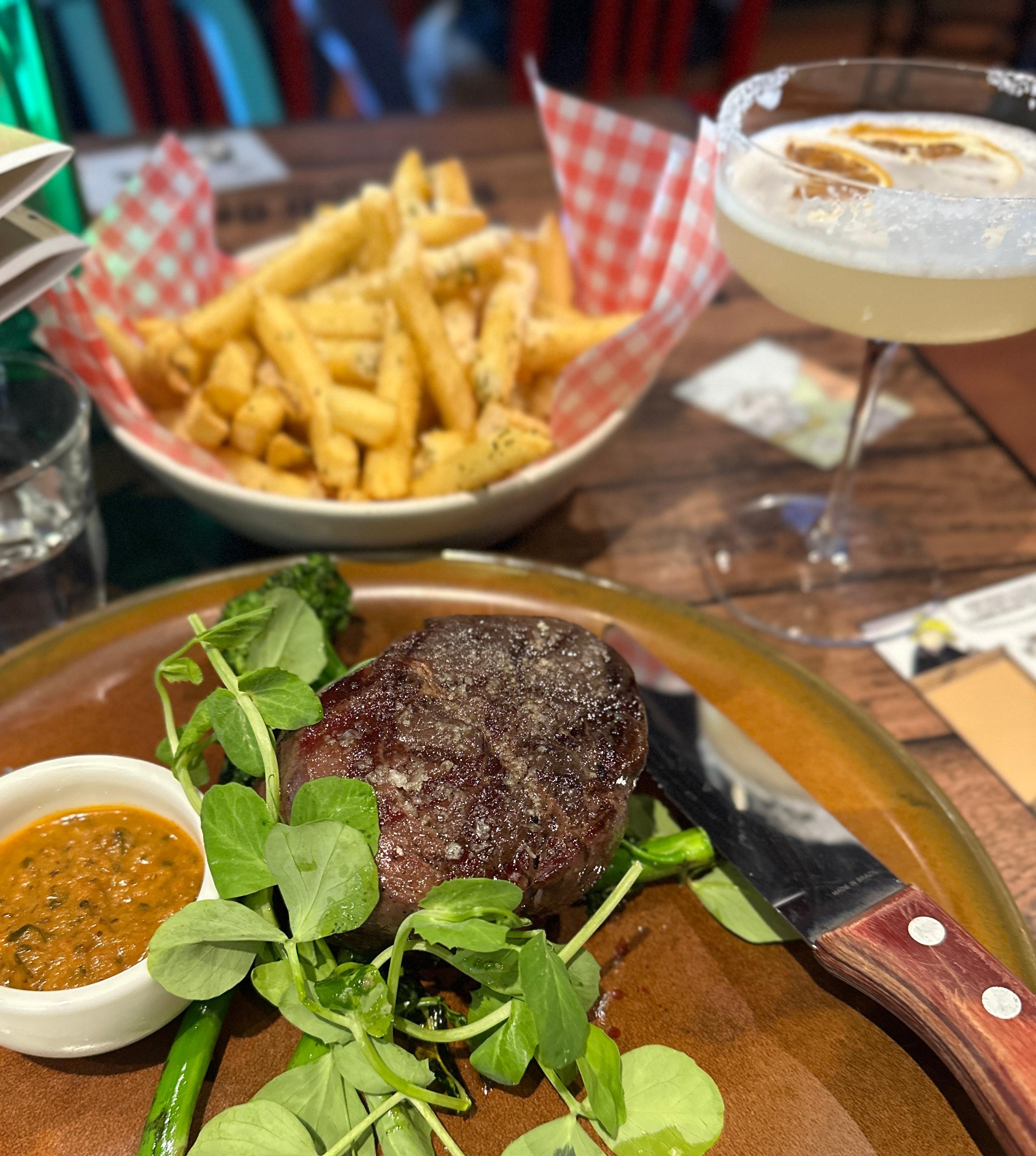 Tasty meal at La Boca Bsr and Grill