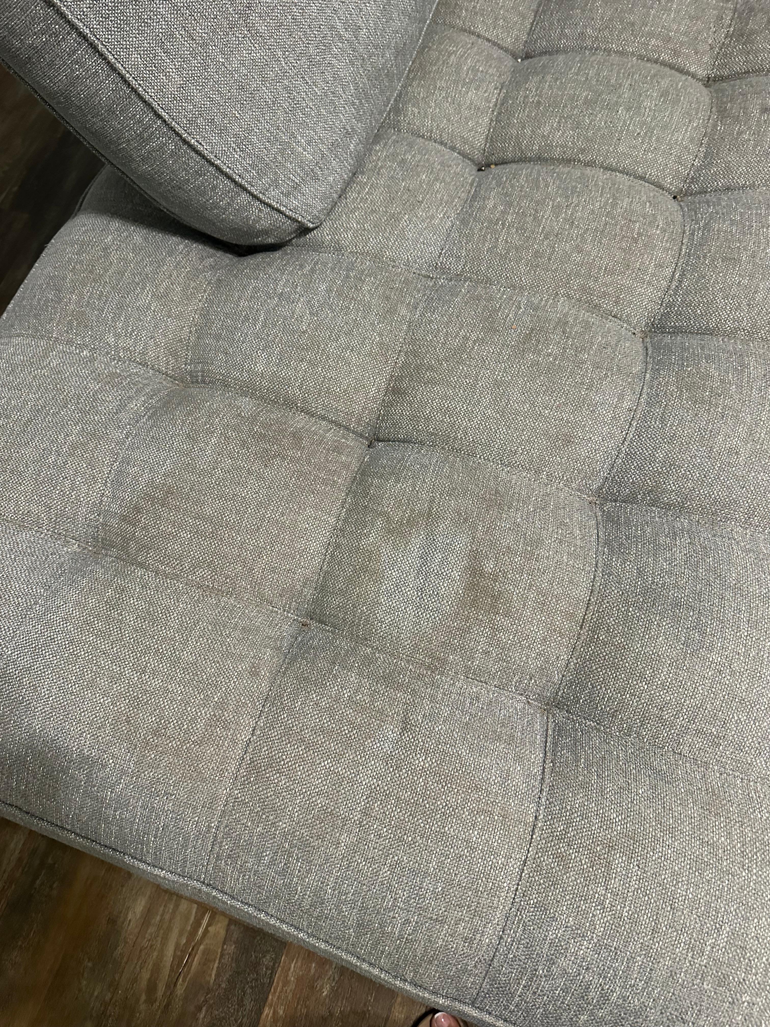 Stains on sofa