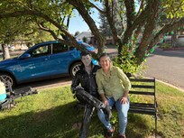 Sitting with an old friend