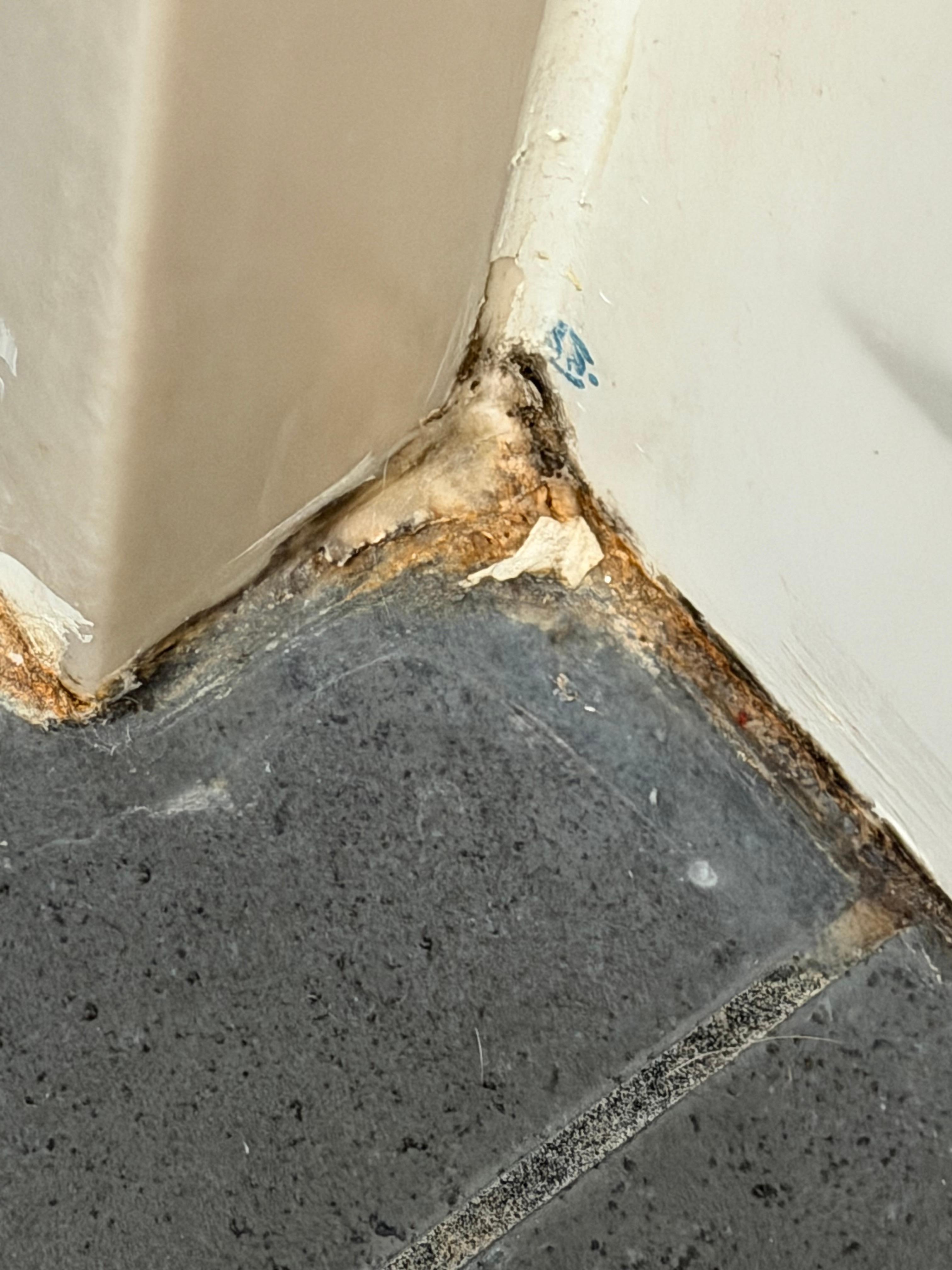 Disgusting area in bathroom
Hope you can zoom in.