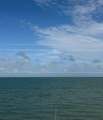 View from upstairs patio.