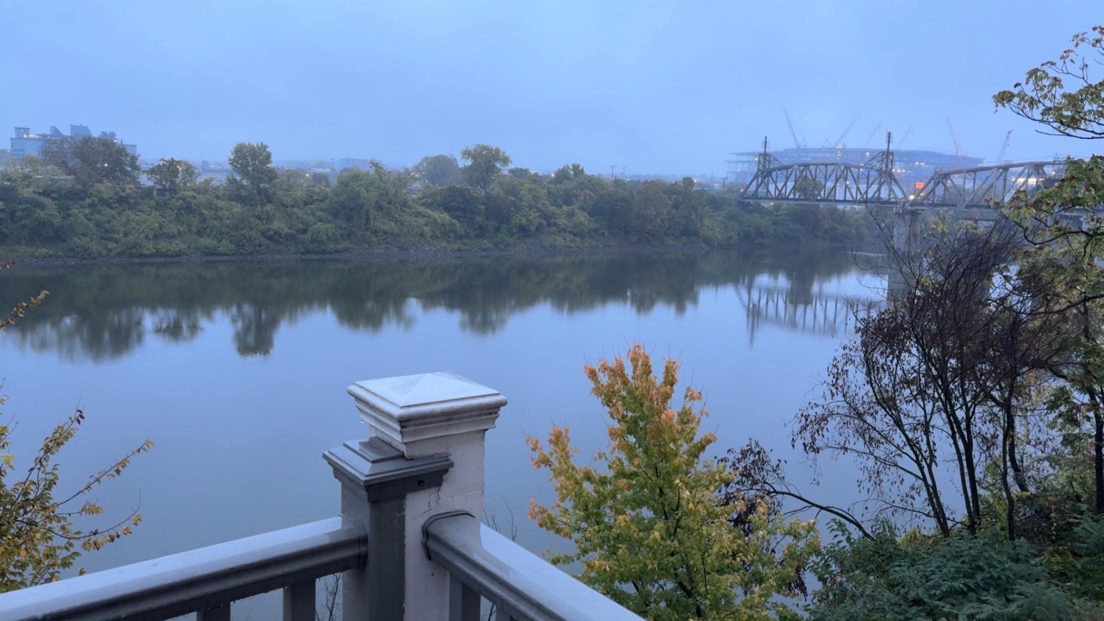 view off the back balcony 