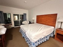 This is what the room looked like when we arrived.