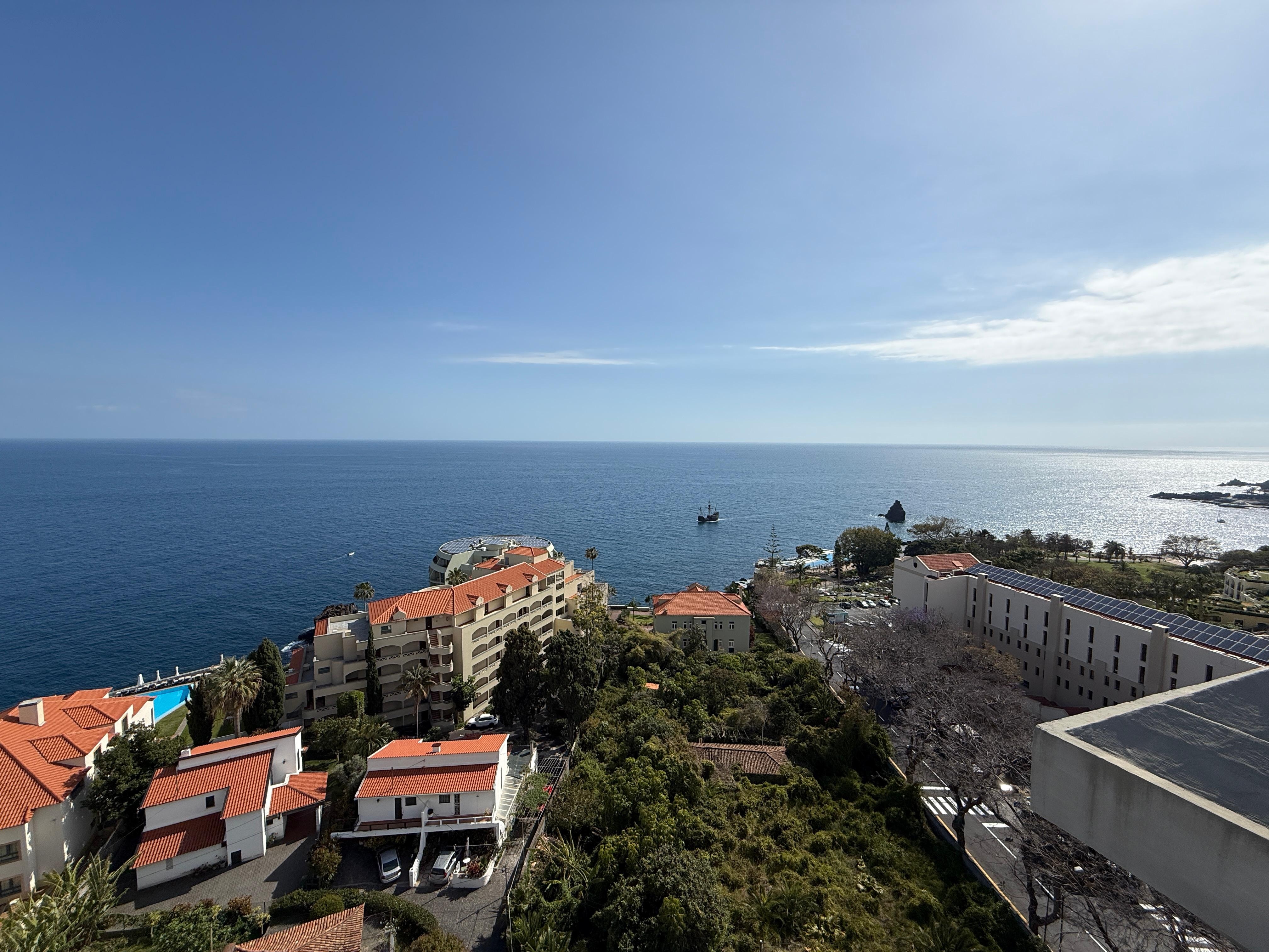 View from rooftop bar.