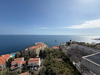 View from rooftop bar.