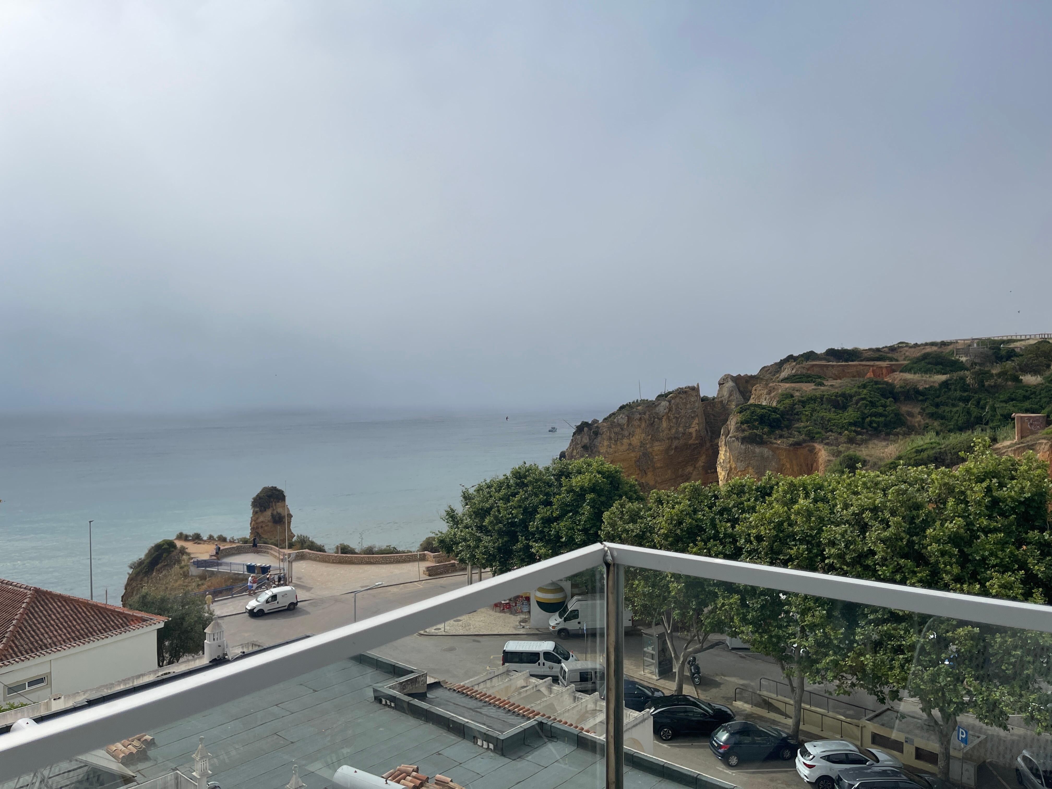 View from roof top restaurant 