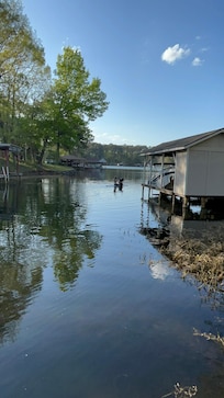 View from the dock.