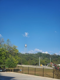 View from parking lot