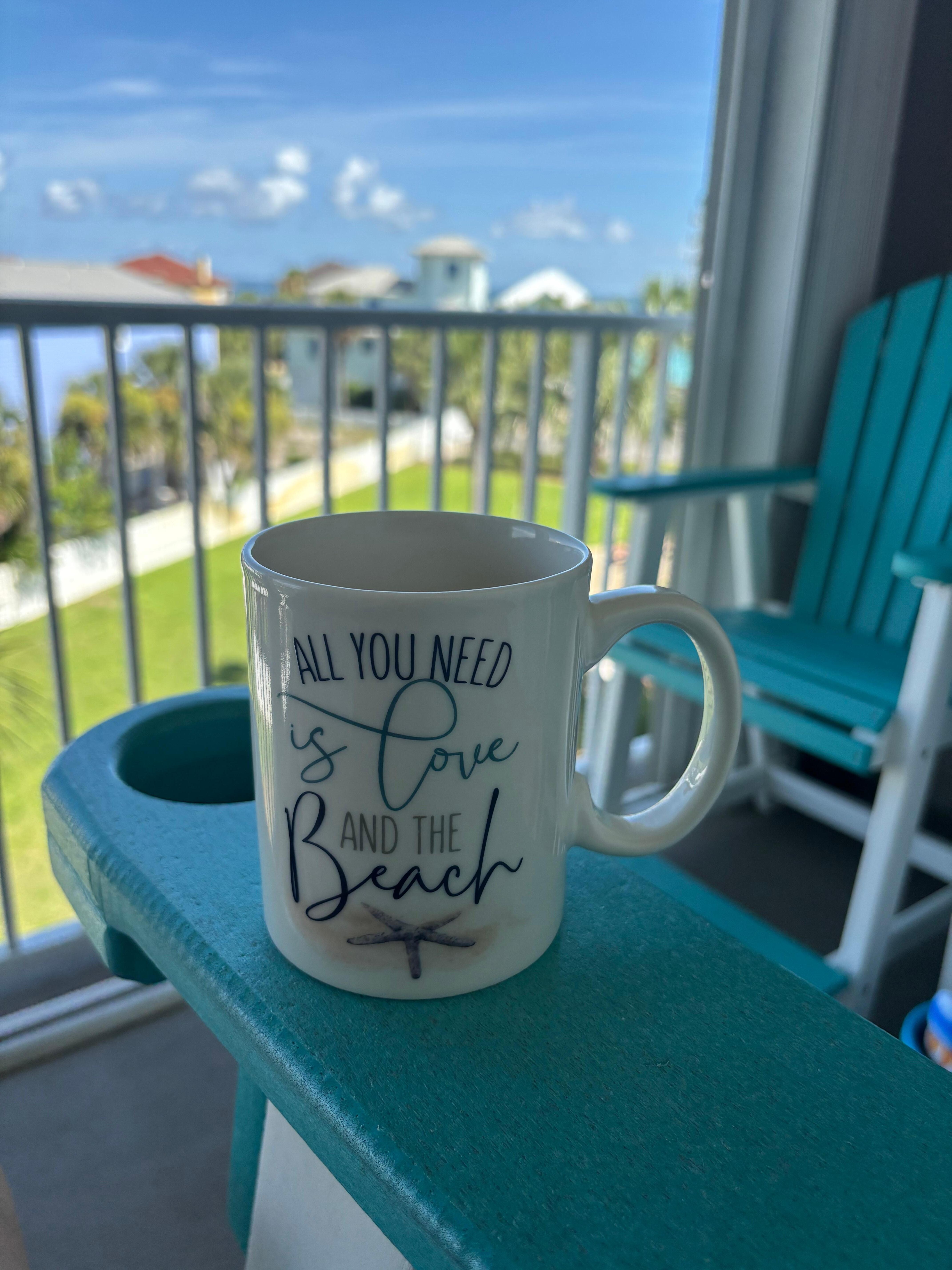 Loved drinking coffee on the balcony in the mornings