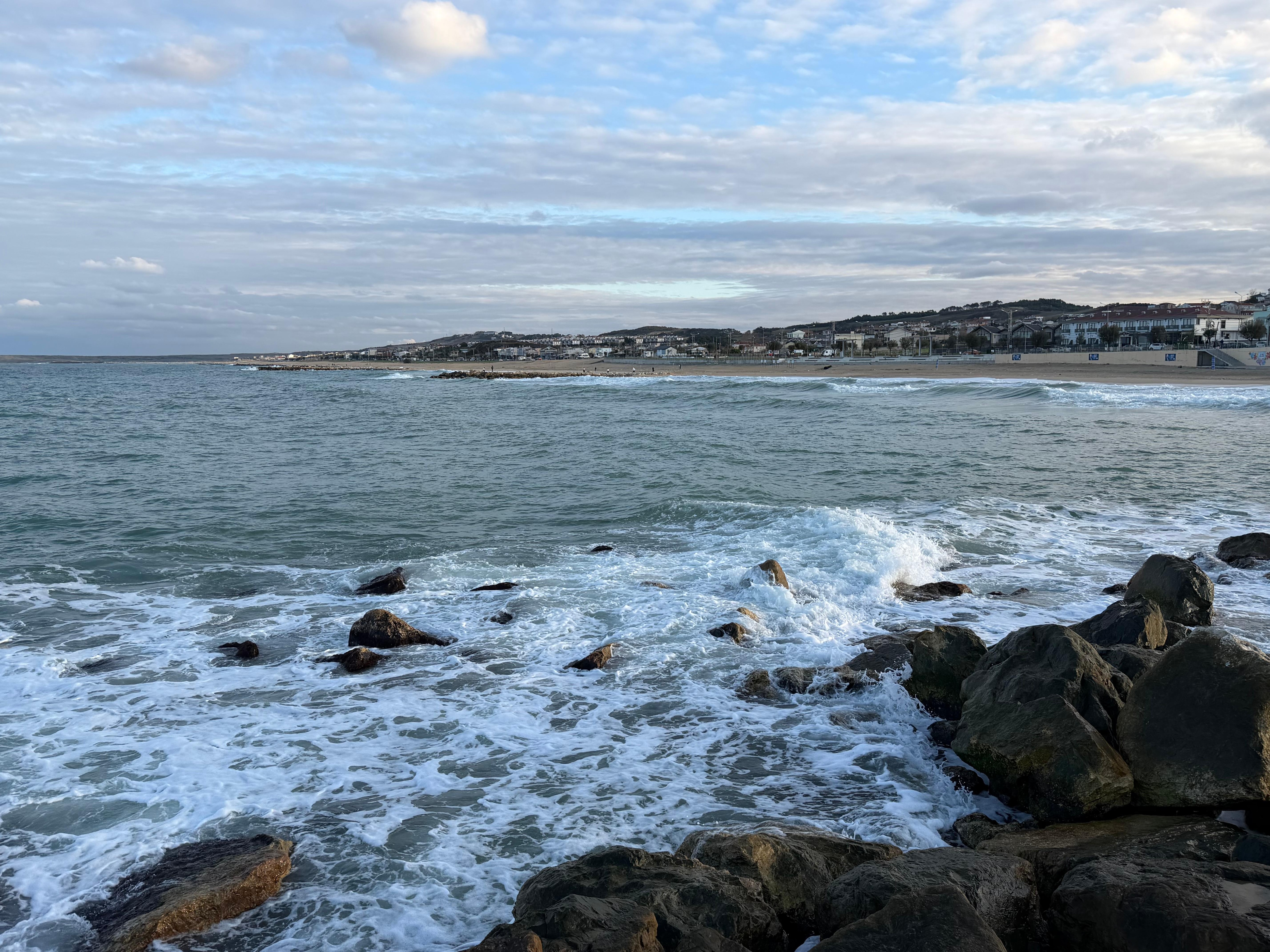 Black Sea looking along the coast