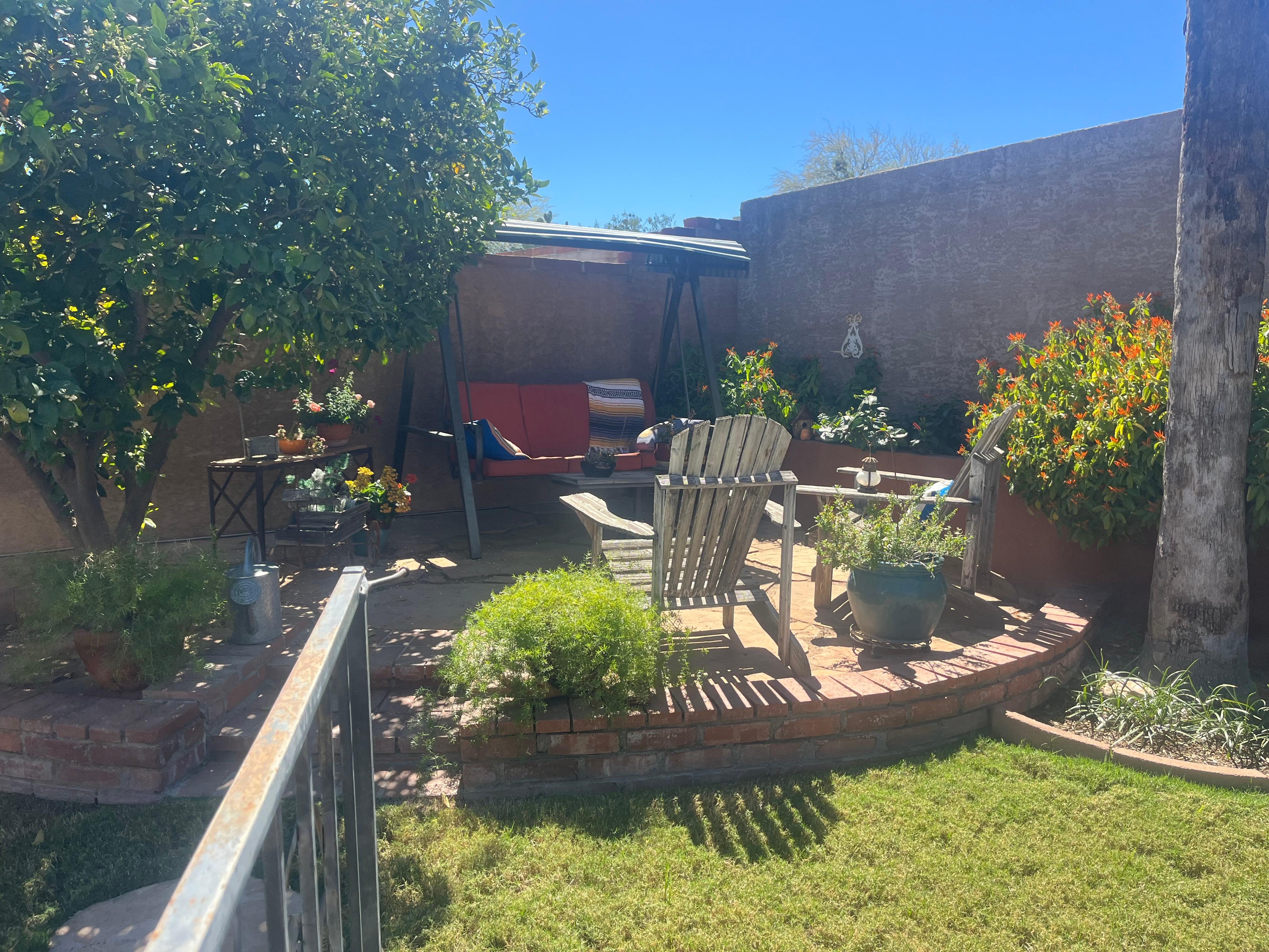 Lots of sitting areas