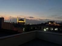 Night view from terrace
