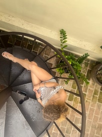 Stairs in our suite
