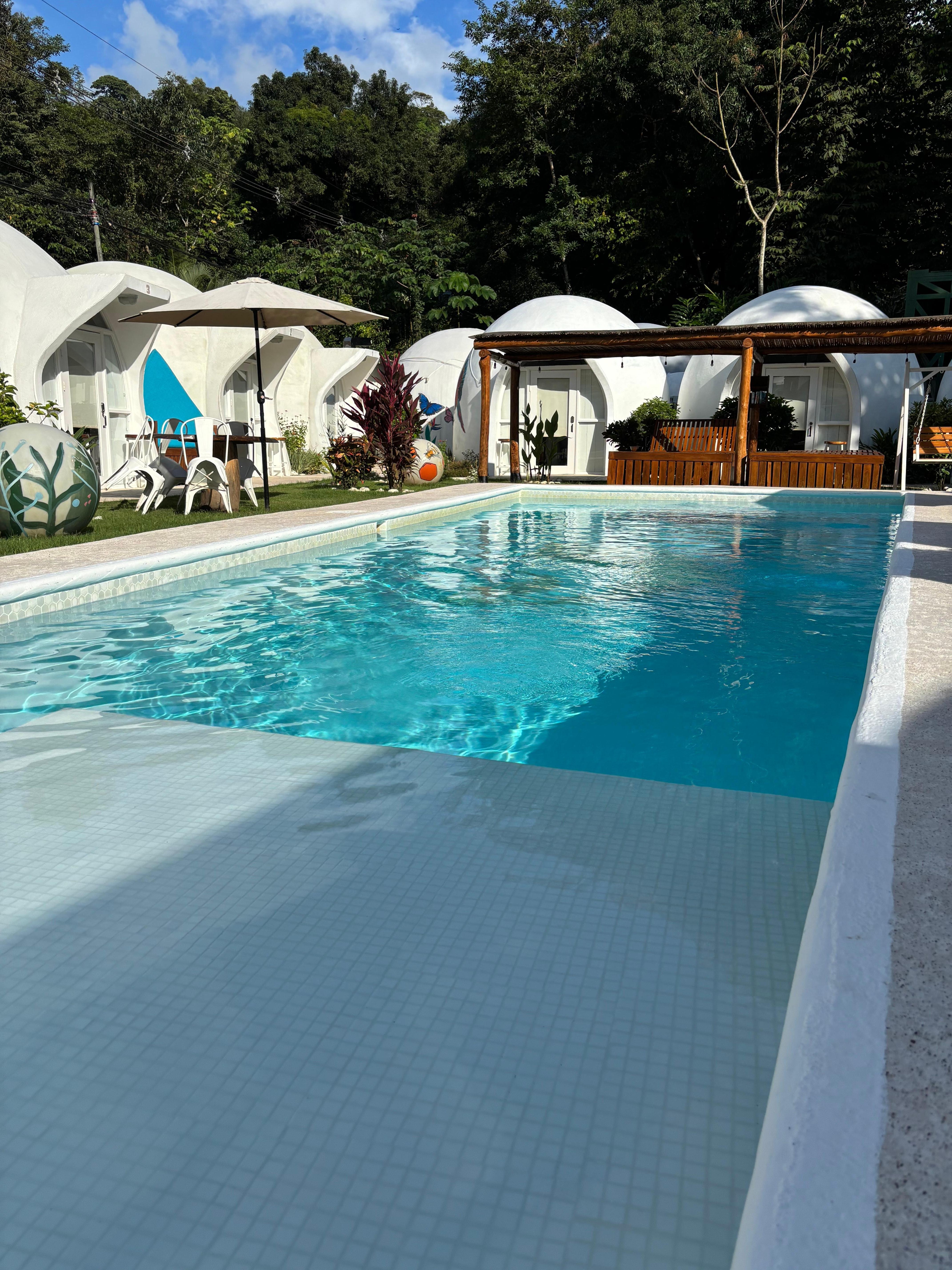 プールは滞在時、いつでも利用できます。