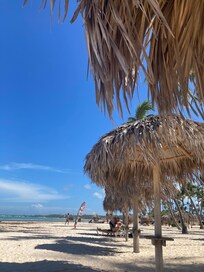 Nearby beach