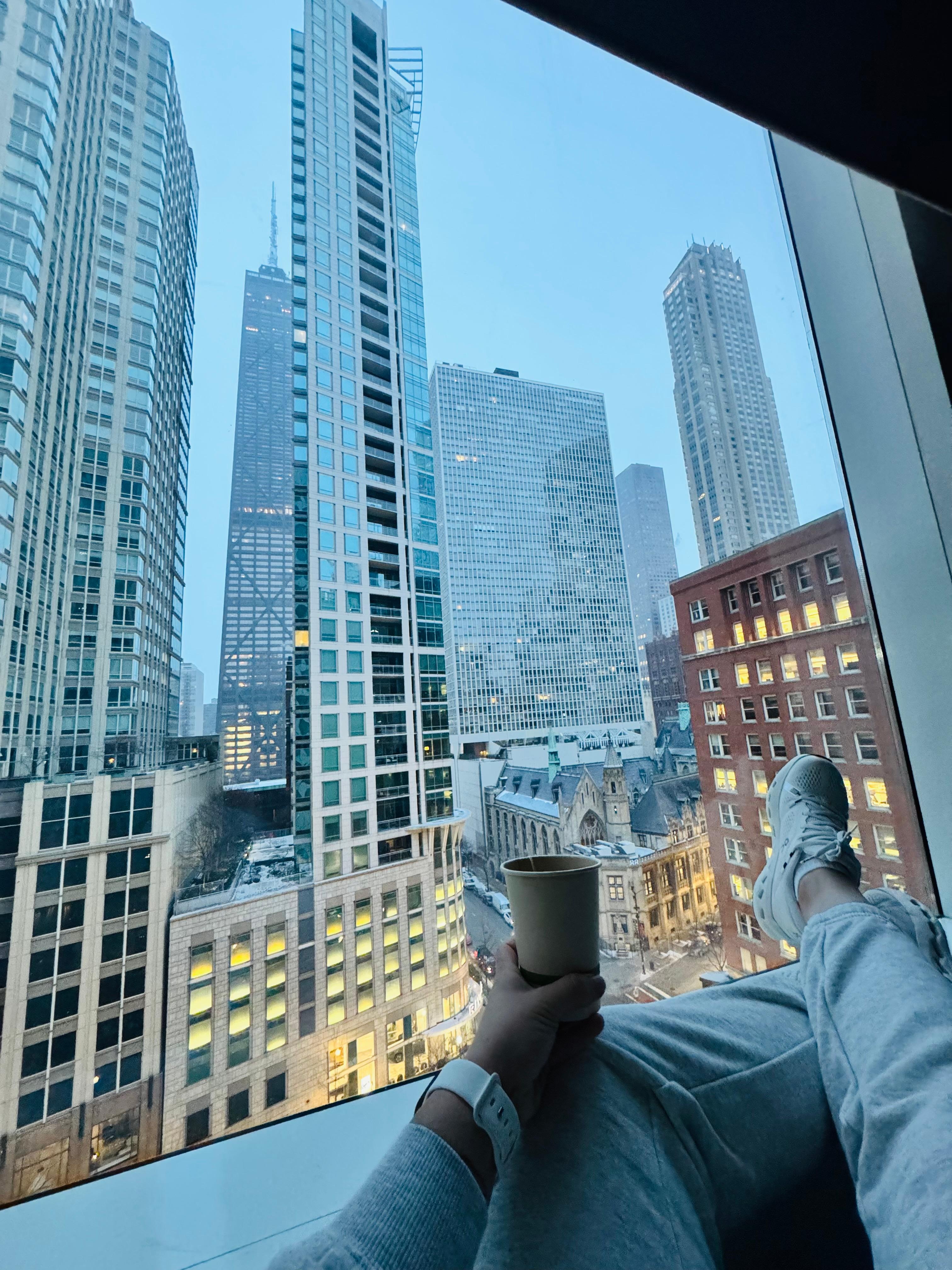 La vista de mi habitación era hermosa! 