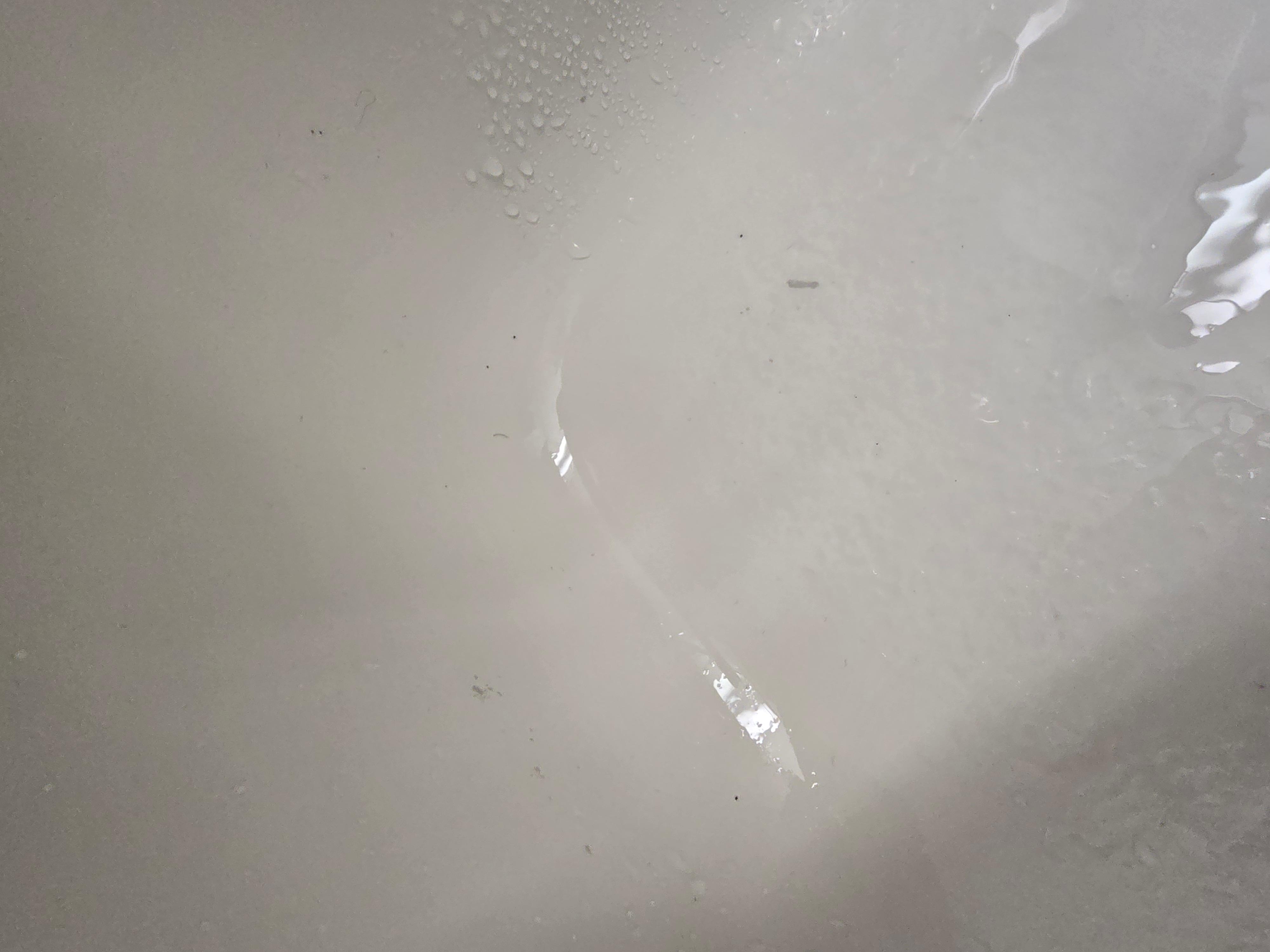 Hair bath scum