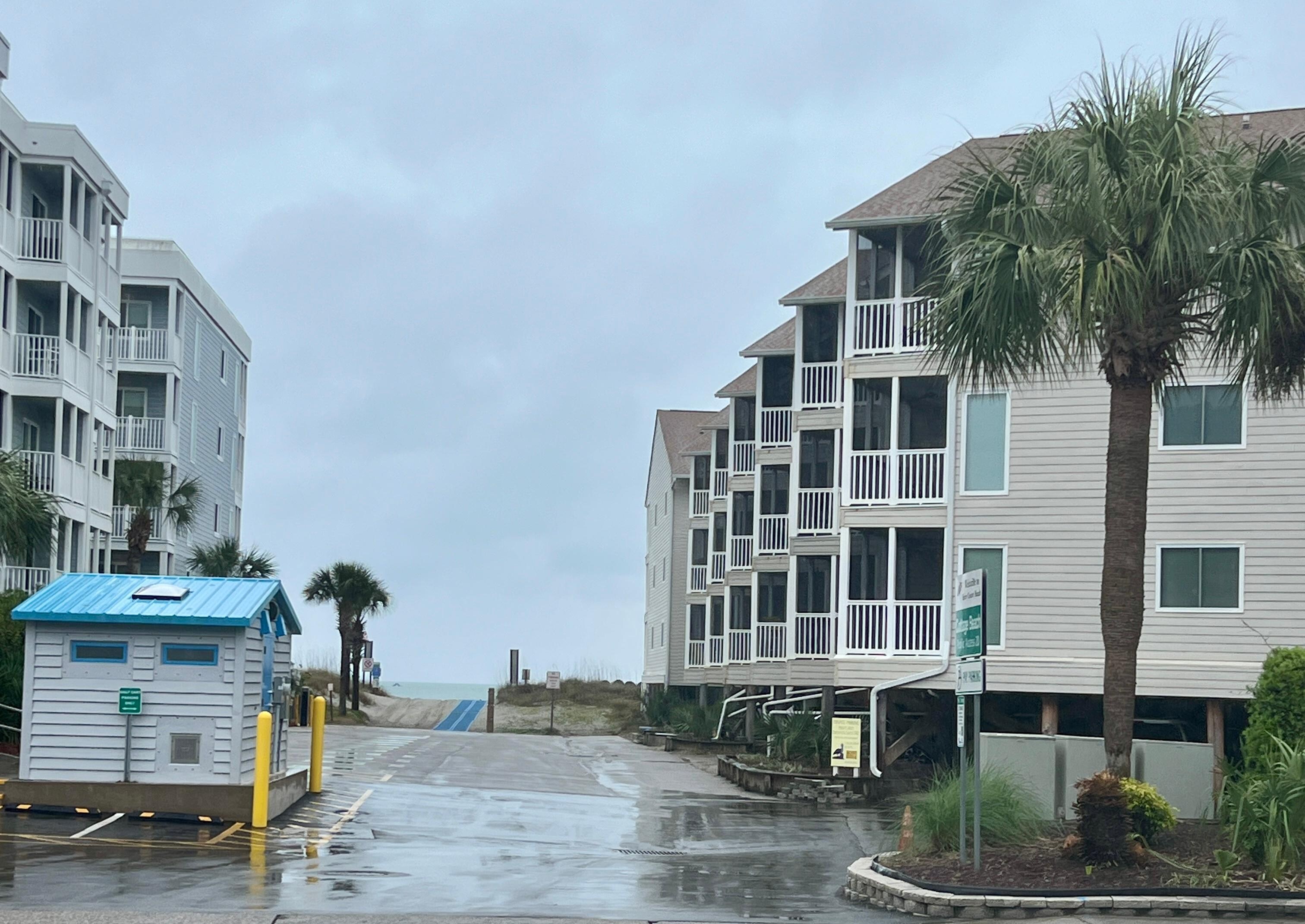 Beach access across the street 