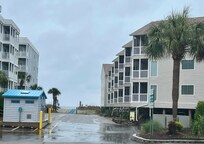 Beach access across the street
