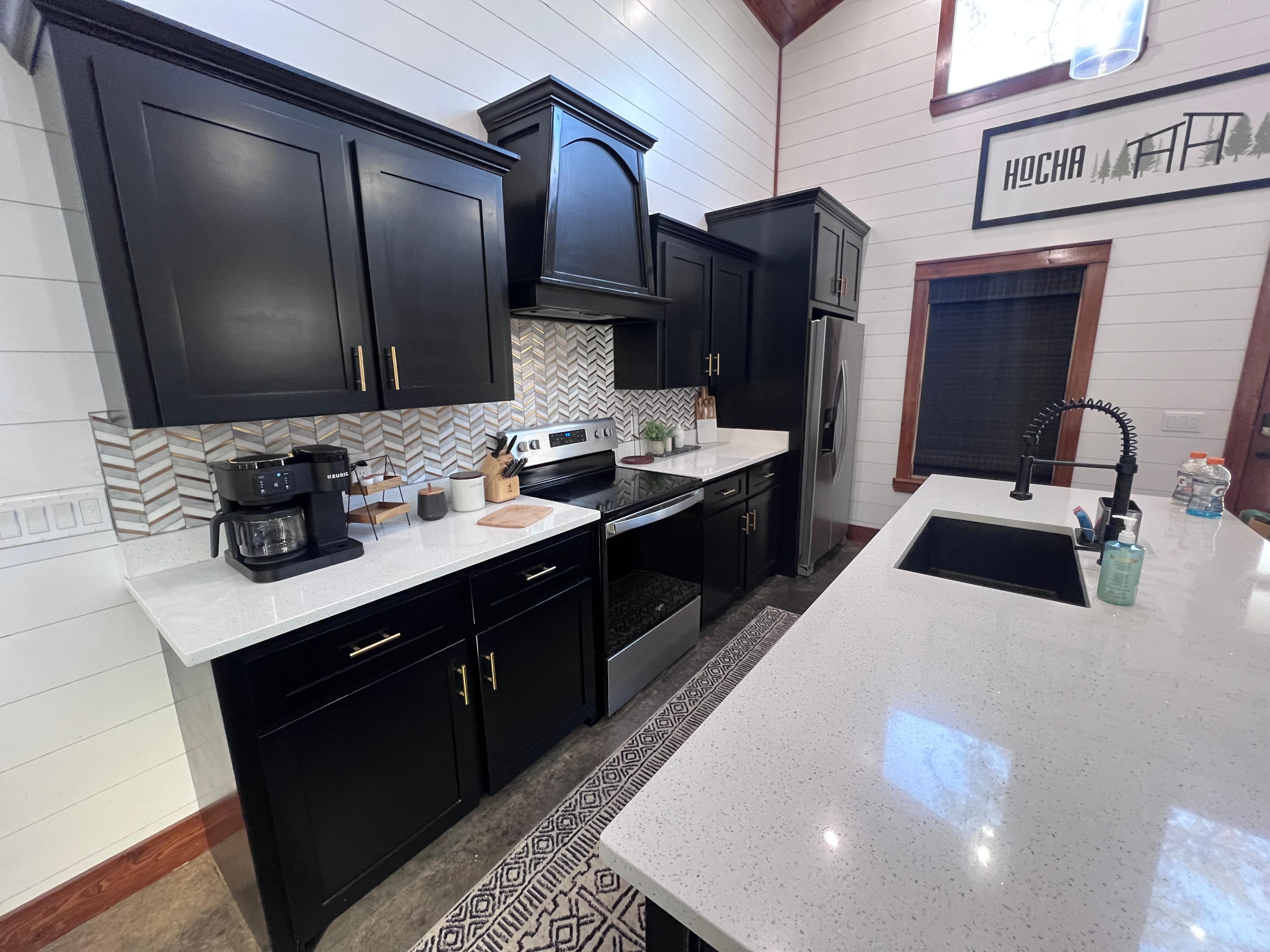 We loved sitting at the bar. 