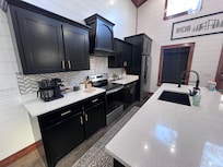 We loved sitting at the bar.