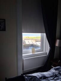 Draughty high ceiling window
