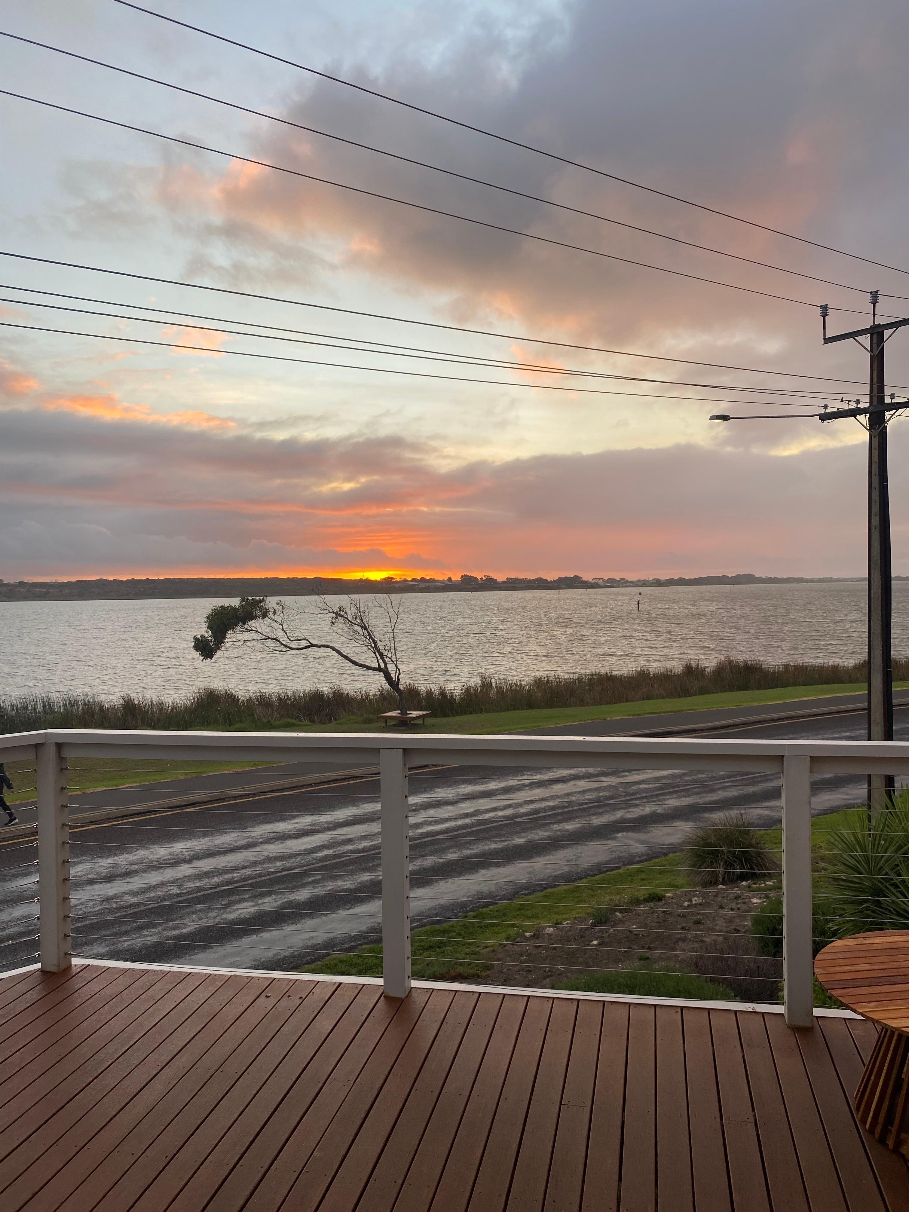 Beautiful sunrise views
