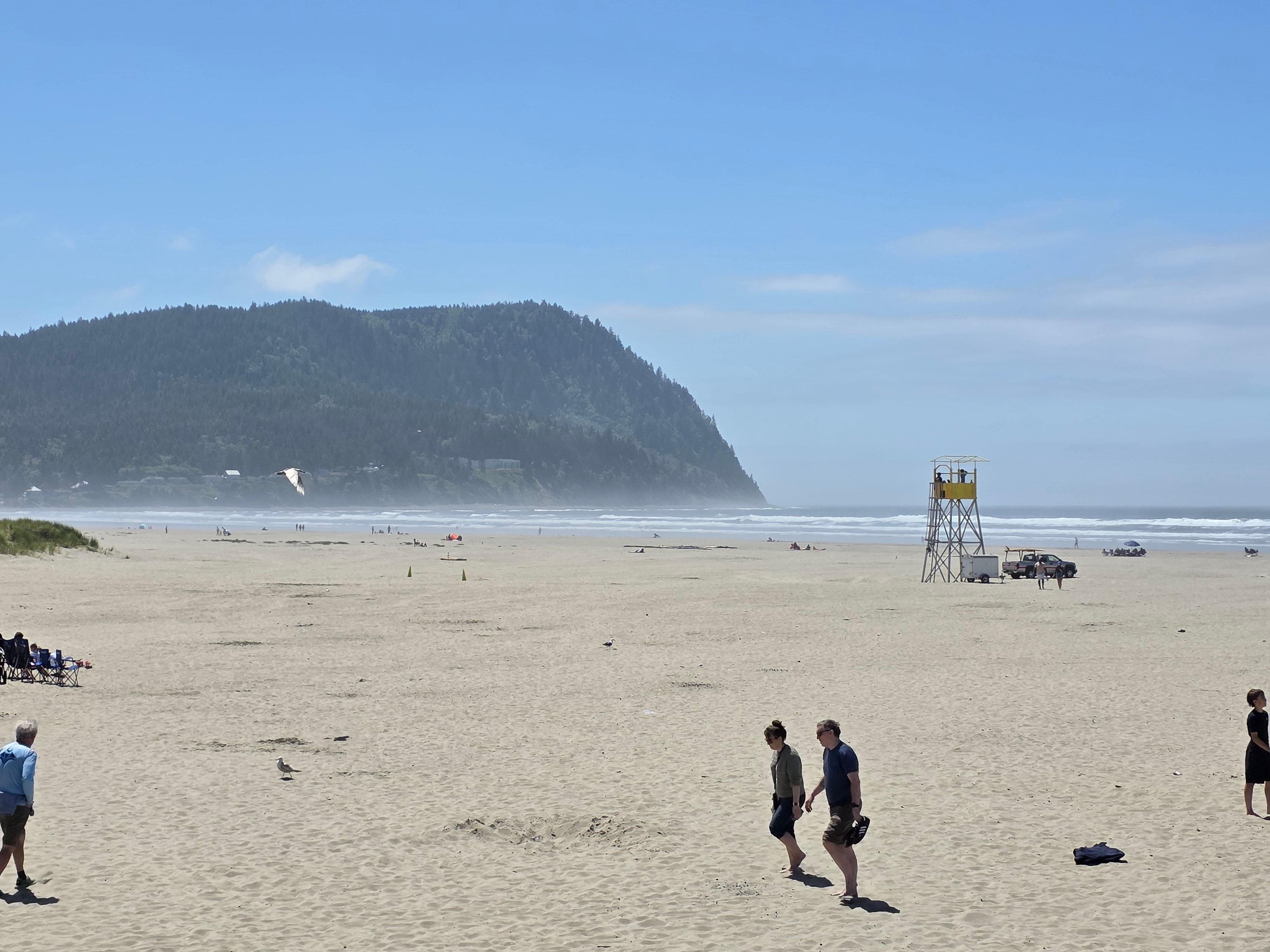Beach in Seaside.