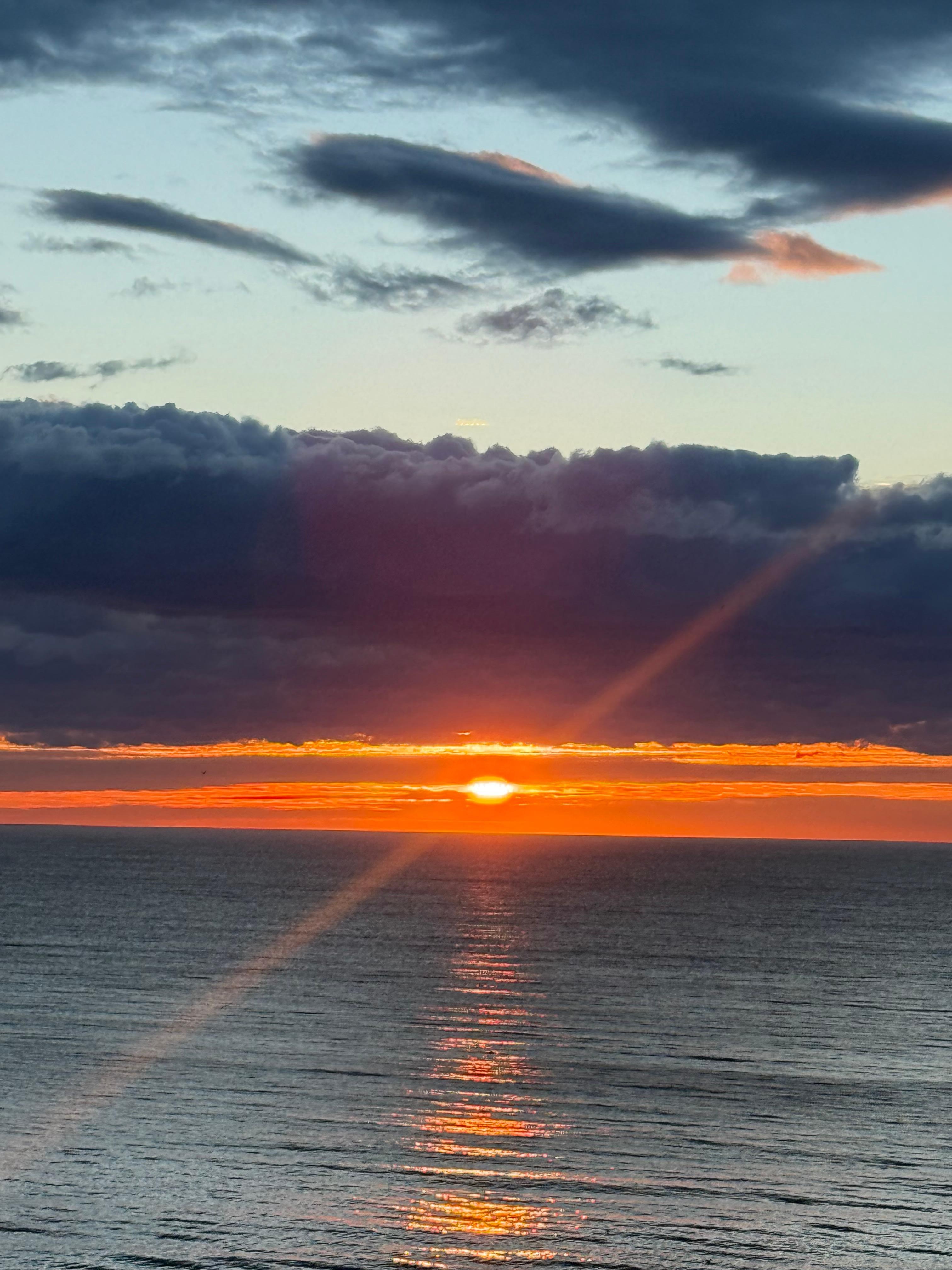 First sunrise of the new year! 