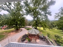A beautiful view of the property.