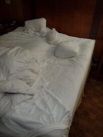 Deflated bed