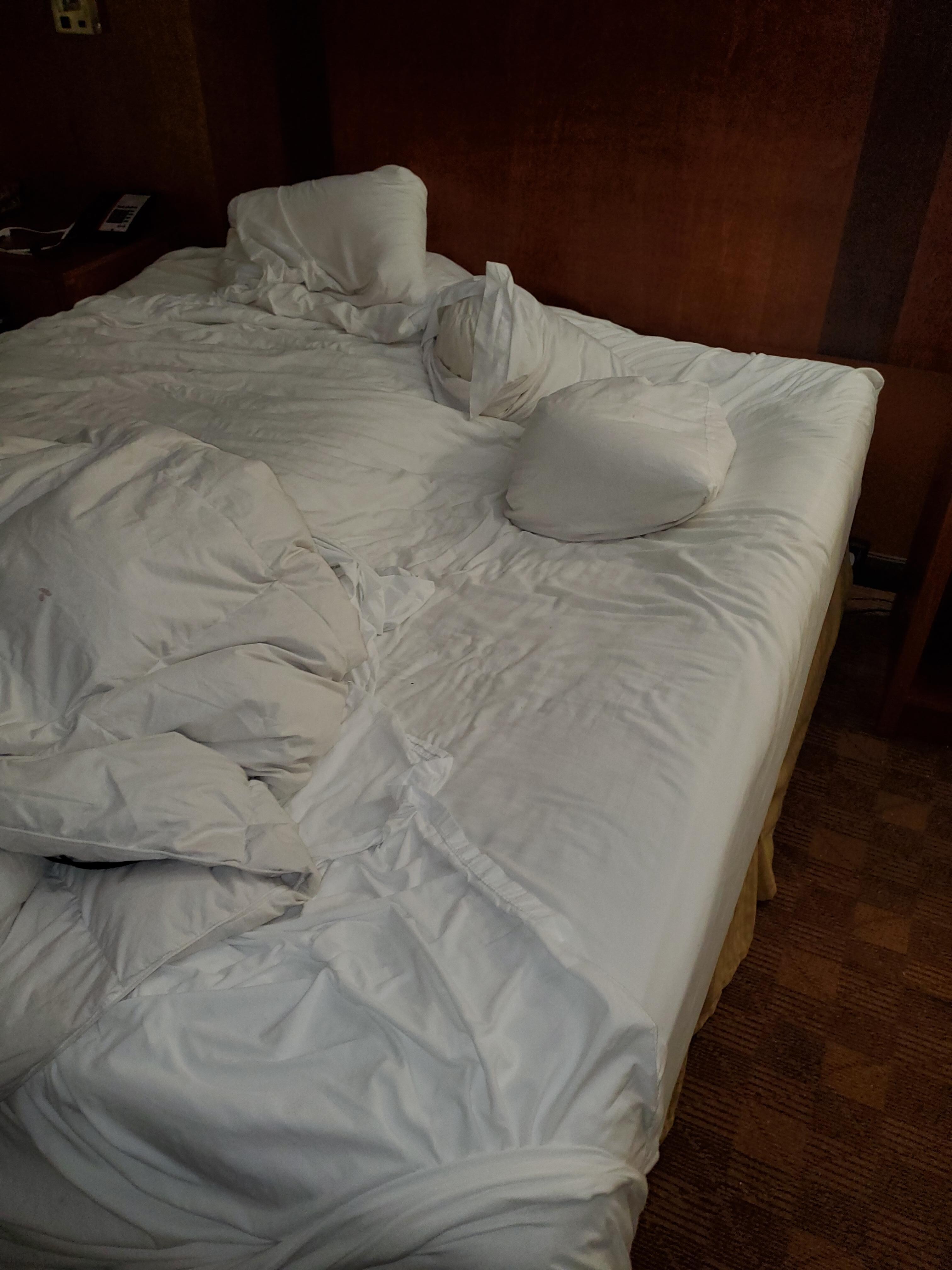 Deflated bed