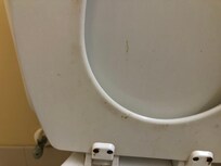 Dirty toilet