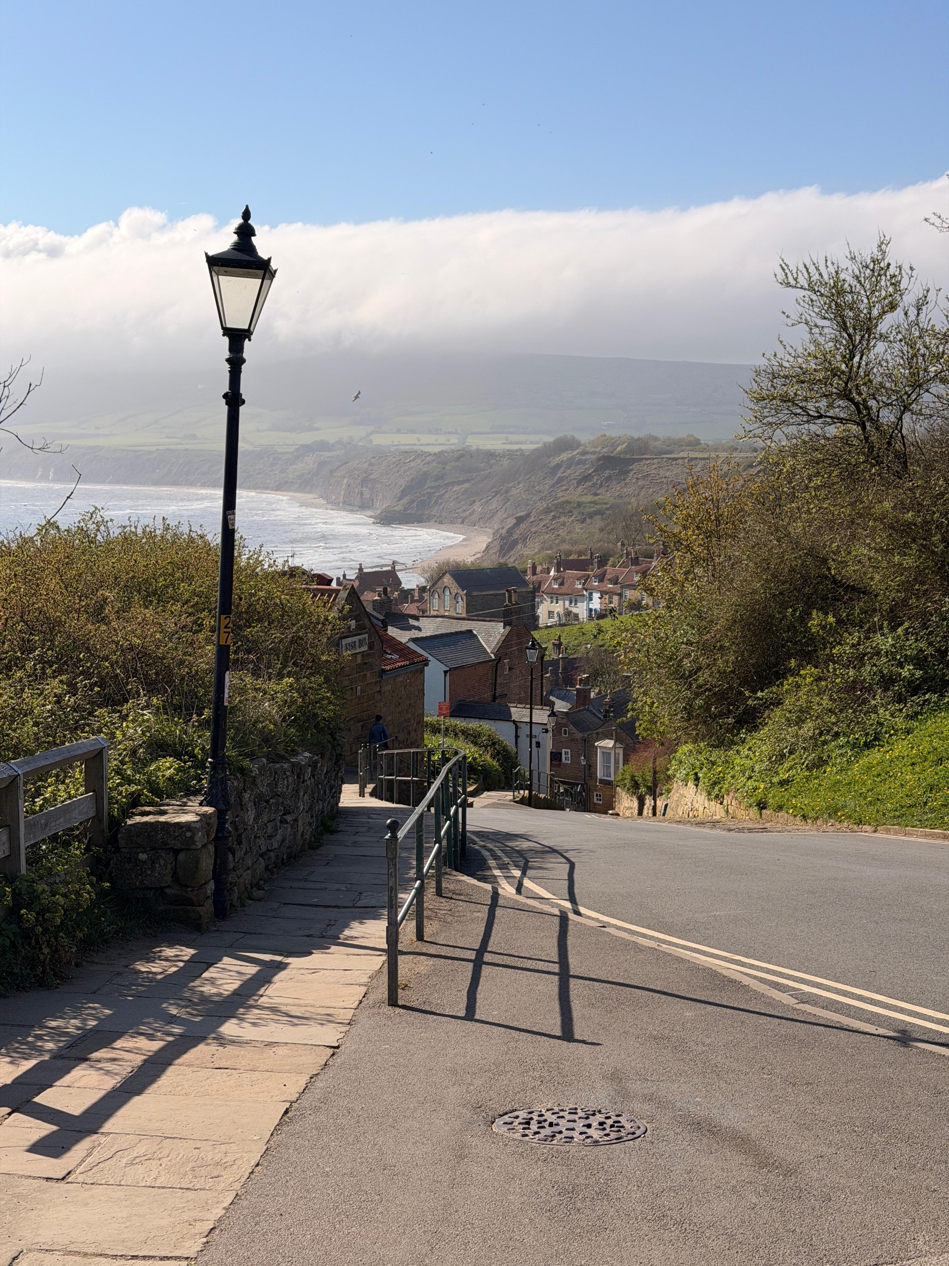 Wonderful views over Robinhoods bay